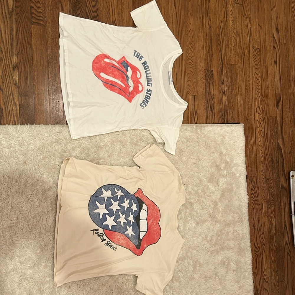 2 Rolling Stones shirts